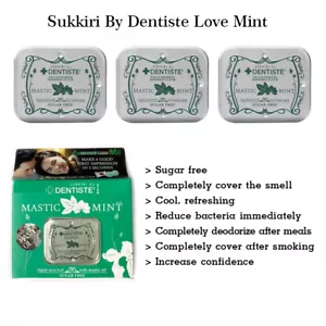 Mundfresser Mastixöl Minze zuckerfrei Sukkiri von Dentiste Love neuwertig 3 Schachteln - Bild 1 von 10