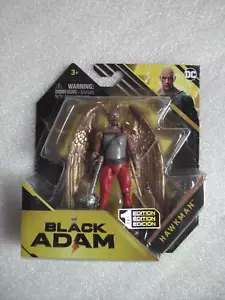 SPIN MASTER BLACK ADAM HAWKMAN ACTION FIGURE 10 CM FIRST EDITION - Imagen 1 de 2