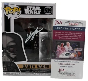 HAYDEN CHRISTENSEN SIGNED DARTH VADER OBI-WAN KENOBI FUNKO POP - JSA COA - Picture 1 of 6