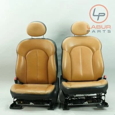 W209 03-09 Mercedes Clase CLK Convertible Designo Asiento Delantero Izquierdo y Derecho S1069 Foto 1 de 4