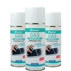Spray d'air comprimé pour nettoyage PC Ordinateur 400 ml - Photo 1/1
