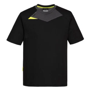 Portwest Contrast Slim Fit Work T-Shirt - Picture 1 of 8