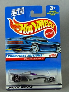 HOT WHEELS 2000 FIRST EDITIONS FREASED LIGHTNIN' SILVER COLLECTOR #095 MOC - Bild 1 von 2
