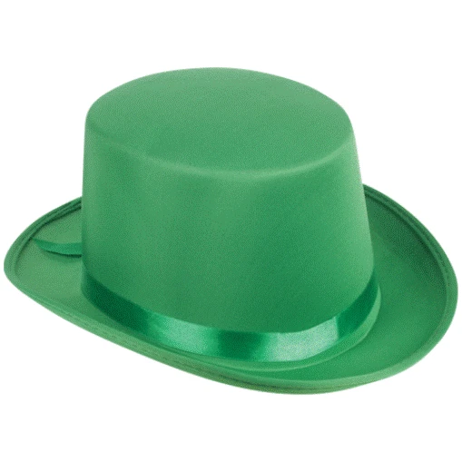 SOMBRERO DE COPA ADULTO SATINADO MAGO CABALLERO RUGIENTE AÑOS 20 DISFRAZ FORMAL ESMOQUIN SOMBRERO DE COPA Foto 1 de 1