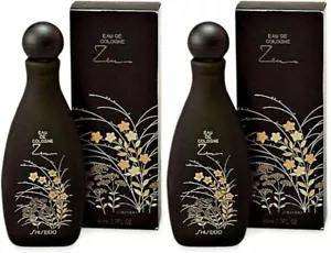 Shiseido Zen Eau de Cologne Classic 80ml Fragrance Set of 2 Floral & Woody Japan - Picture 1 of 5