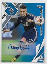 2015 TOPPS MLS BLUE AUTOGRAPH PARALLEL #138 Pedro Morales #38/50