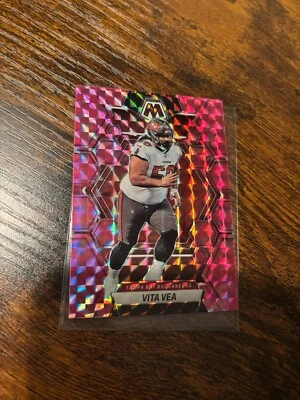 Vita Vea 2023 Panini Mosaic Pink Camo - Buccaneers #230 - Image 1 of 2