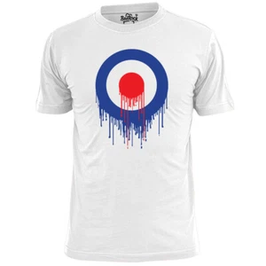 Herren Tropping Target Mod T-Shirt abstrakt Weller Jam Scooter - Bild 1 von 2