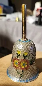 Antique Plique A Jour Cloisonne Bell Circa1950s Retired - Picture 1 of 3