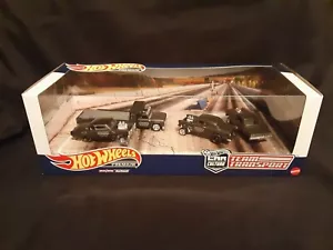 Hot Wheels Premium Collect Display Set With 3 1:64 Scale Die-Cast Cars & 1 Team - Picture 1 of 2