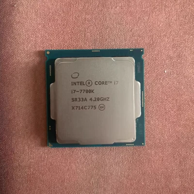 Intel Core I7-7700K 4.2 GHz 8M 4 Core SR33A LGA 1151 CPU Processor - Image 1 of 2