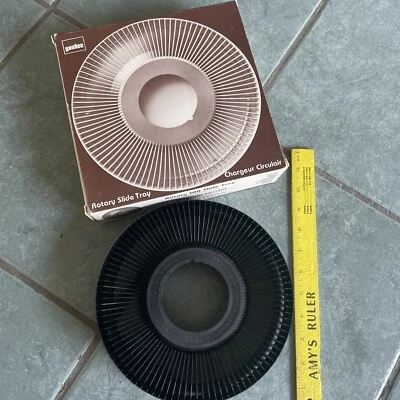 Yankee Circular Magazine 100 Slide Tray Vintage For 2x2 Slides 35mm Carousel - Image 1 of 4