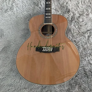 【Lefty】F-512 12-string Acoustic Guitar Solid Spruce Rosewood Body Mahogany Neck - Picture 1 of 6