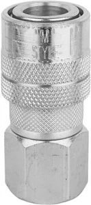 Milton® 718ST 3/8" FNPT M STYLEÂ® Quick-Connect Steel Coupler (Box of 10) - Picture 1 of 2