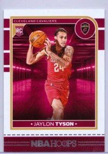 2024-25 NBA Hoops #250 Jaylon Tyson RC - Cleveland Cavaliers - Picture 1 of 2