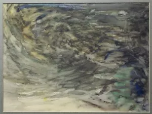 Consuelo Cloos - "Rushing Waters" ORIGINAL watercolor by Consuelo Cloos W146 - Picture 1 of 10