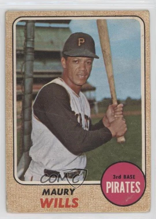 1968 O-Pee-Chee Maury Wills #175