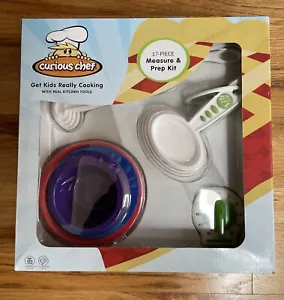 Curious Chef Kids Baking Set 17 Piece Measure & Prep Kit TCC50107 NEW - Picture 1 of 4