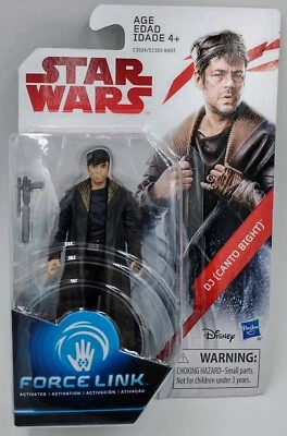 Nuevo DJ Canto Bight Star Wars The Last Jedi Figura de Acción Hasbro Force Link Juguete Foto 1 de 2