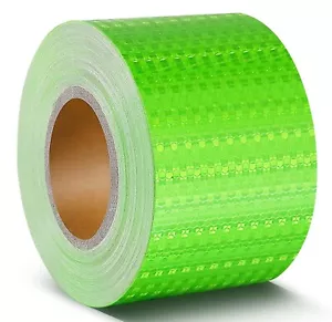 Reflektierendes Sicherheitsband 10 Fuß selbstklebend 4 Zoll wasserdicht hohe Sichtbarkeit NIEDRIGSTER PREIS! - Bild 1 von 7