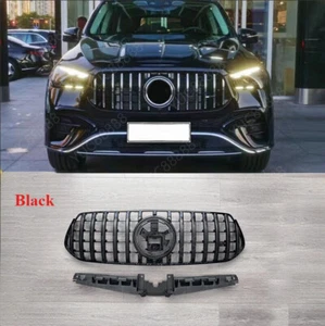 Parrilla deportiva negra para 24-25 Mercedes Benz Clase GLE W167 GLE350 GLE450 GLE580 GT - Imagen 1 de 5