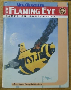 MEGATRAVELLER - THE FLAMING EYE Campaign Sourcebook - DIGEST RPG - nuovo GDR - Picture 1 of 2