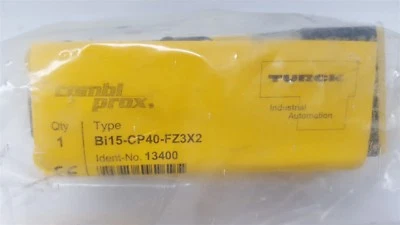 Turck Bi15-CP40-FZ3X2 Proximity Switch 13400 20-250VAC 10-300VDC - New Sealed - Image 1 of 4