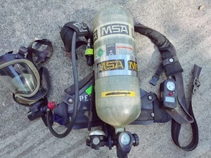 MSA MMR SCBA, apparecchio respiratorio vigili del fuoco - Foto 1 di 5