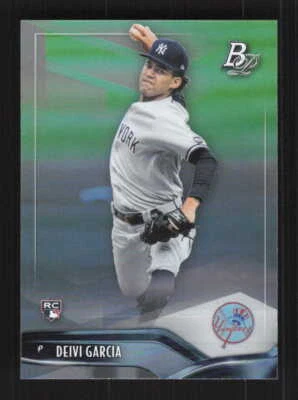 Deivi Garcia  RC 2021 Bowman Platinum   New York Yankees #63 - Image 1 of 2