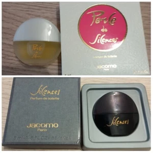 Miniatures de Parfum Jacomo Silence Et Perle de silence - Imagen 1 de 3