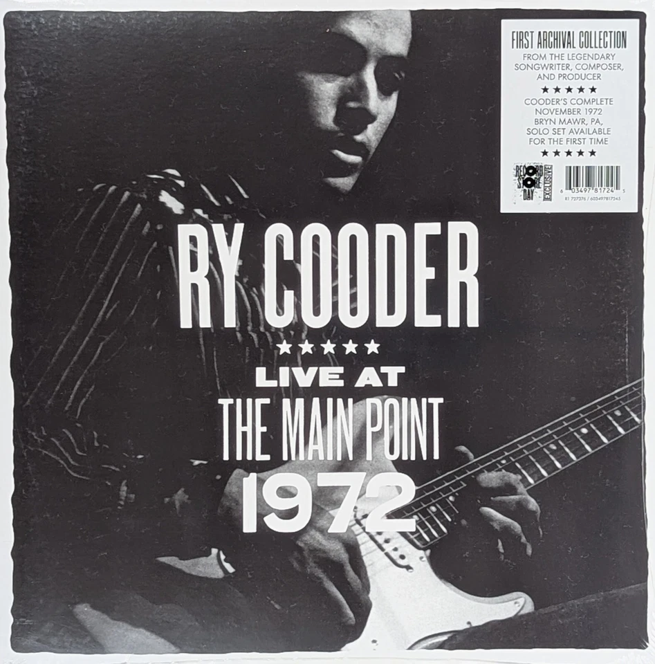 RY COODER Live at The Main Point 1972 SEALED limited LP RSD - Image 1 of 1