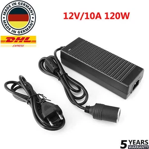 230V AUF 12V SPANNUNGSWANDLER KFZ NETZADAPTER WECHSEL RICHTER SPANNUNGS-WANDLER - Bild 1 von 12