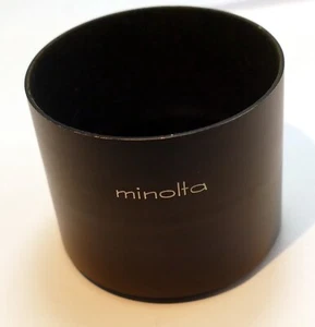 Minolta 52mm Metal Lens Hood Shade for MC 135mm f3.5 - genuine OEM - Picture 1 of 5