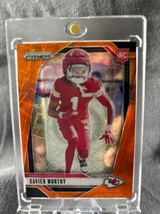 XAVIER DIGNO 2024 PANINI PRIZM #399 REFRACTOR NARANJA NOVATO - Imagen 1 de 2