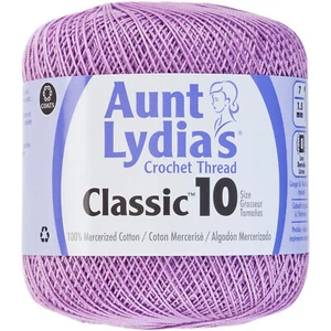 Aunt Lydia's Classic Crochet Thread Size 10-Wood Violet (Pack of 3) - Picture 1 of 1