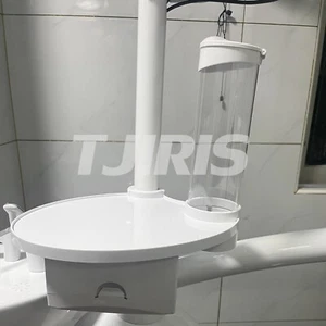 Dental Post Mounted Tray with Tissue Box 3 in 1 Cup Holder for Dental Chair Unit - Picture 1 of 4