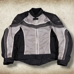 Tourmaster Jacket Mens Size XL (46) Gray Motorcycle Intake Series 2 Mesh Padded - Picture 1 of 15