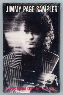 Jimmy Page Promo Sampler Cassette SEALED 1988 Geffen PRO-C-3269 - Image 1 of 3