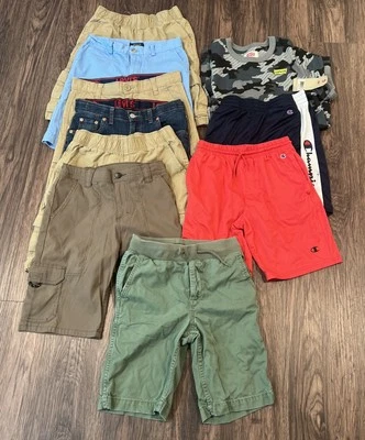 Lot of 10 Pieces Boys Size 10/12 Levi’s Champion Polo Ralph Lauren Gap More - Image 1 of 4