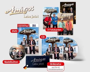 Amigos Lebe jetzt CD + DVD Ltd. FANBOX NEU & OVP - Bild 1 von 4