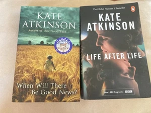 Kate Atkinson Life After Life & When Will There Be Good News? Books - Picture 1 of 8