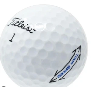 Titleist Tour Speed - 1 Dozen White / Mint To Near Mint ONLY - Picture 1 of 1