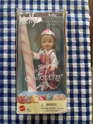 Barbie Kelly Club Nutcracker Kelly As Peppermint Girl 2001 Mattel #50798 NEW - Image 1 of 4