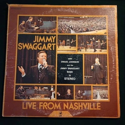 JIMMY SWAGGART - LIVE FROM NASHVILLE (1977 Vinyl 2LP) JIM RECORDS JLP-126 STEREO — 第 1/4 张图片