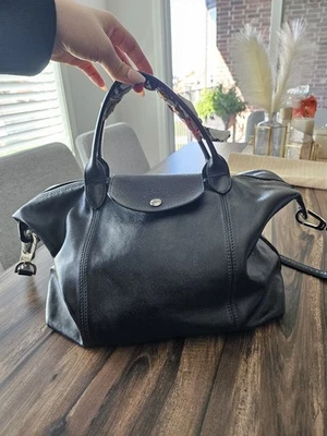Longchamp Le Pliage Cuir leather, Project Bag! Read Description!  - Image 1 of 4