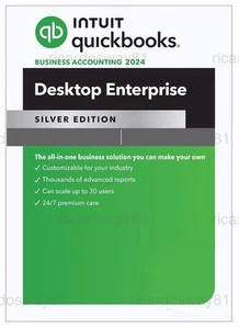 Intuit Quickbooks Enterprise 2024 USB for Windows - Picture 1 of 13