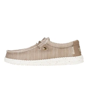 Hey Dude Wally Stretch Sox Men's Casual Shoes, Tan, M12 - Picture 1 of 7