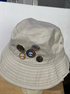 SOMBRERO DE CUBO REVERSIBLE TIMBERLAND DE COLECCIÓN SARGA TOSTADA CAQUI - Imagen 1 de 5
