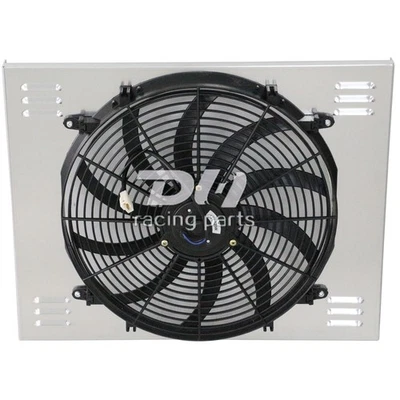 Cubierta de aluminio V8 de 5,2/5,9 L para camioneta Dodge D/W 100/150/200/300 1975-1979 + ventilador de 16" Foto 1 de 4