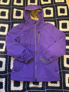 Volcom GoreTex Women's Medium EQS Purple Shell Snow Jacket - Picture 1 of 5